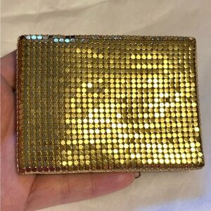 Vintage Duramesh Gold Mesh Billfold Wallet‎